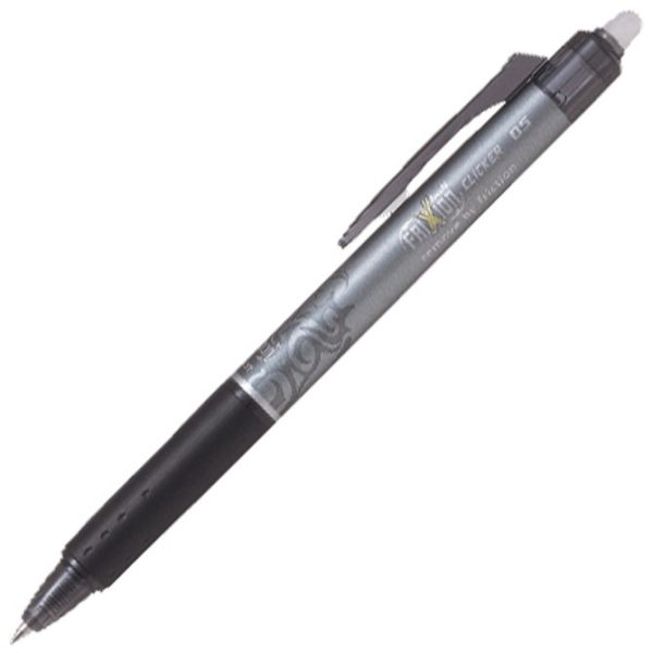 Roler gel 0,5mm Frixion clicker piši-briši Pilot BLRT-FR5-B crni
