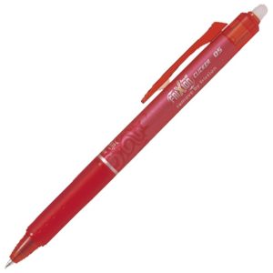 Roler gel 0,5mm Frixion clicker piši-briši Pilot BLRT-FR5-R crveni