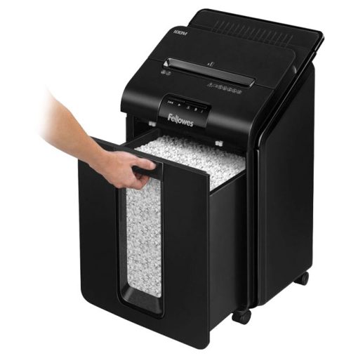 Uništavač dokumentacije 100 (ručno 10) listova MicroCut AutoMax 100M Fellowes 4629201 - Slika 2