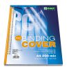 Korice za spiralni uvez PVC 150my A4 D.RECT