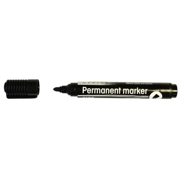 Marker D.RECT 2160 CRNI 1-3mm okrugli vrh