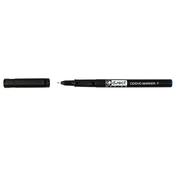 Marker D.RECT OHP 0,7mm "F" plavi