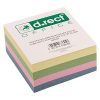 Pap. za kock 85*85*40mm ljepljeni mix boje; D.RECT