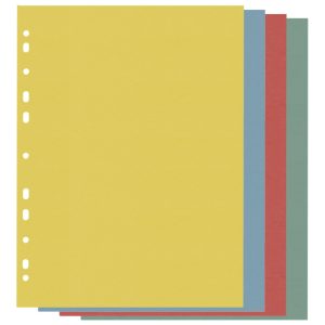 Pregrada kartonska 22,5x29,7cm pk100 Fornax sortirano