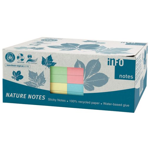 Blok samoljepljiv 125x75mm 12x100L Nature Global Notes 5655-88box sortirano - Slika 3