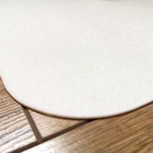 Prostirka za zaštitu poda 1200 x 900mm za tvrde podove STANDARD BIJELA - Slika 2