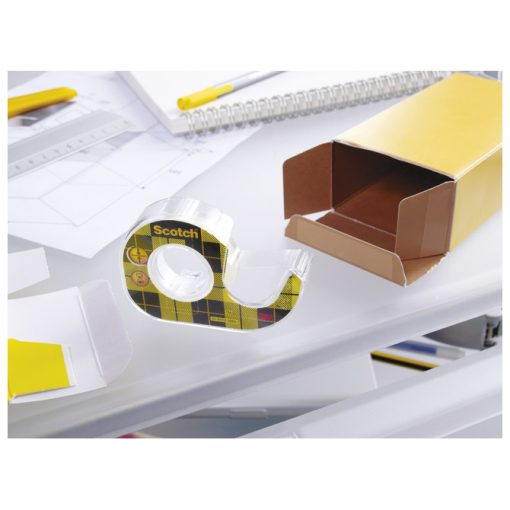 Traka ljepljiva obostrana 12mm/6,3m Scotch-136D 3M. - Slika 2