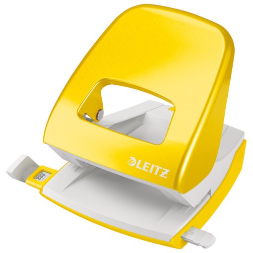Bušač 2 rupe do 30 listova Wow Leitz 50081216 žuti