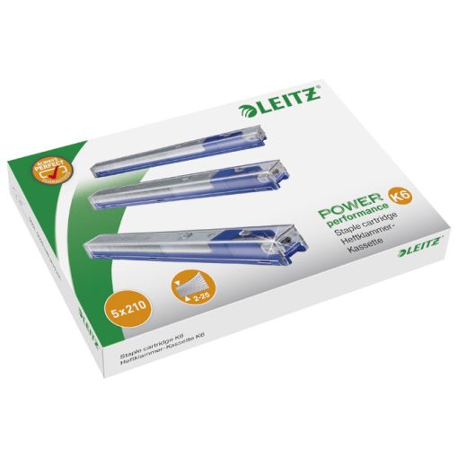 Spajalice strojne u kazeti K 8 od 26-40 listova pk5 Leitz 55920000 žute - Slika 2