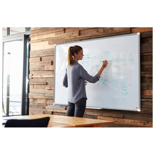 Ploča magnetna 90x60cm aluminijski okvir Premium Plus Steel Nobo 1915155 bijela - Slika 8
