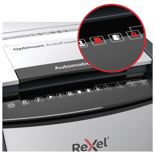 Uništavač dokumentacije 90 (ručno 8) listova CrossCut Optimum Auto Feed+ 90X Rexel 2020090XEU - Slika 5