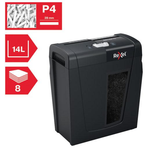 Uništavač dokumentacije 8 listova CrossCut Secure X8 Rexel 2020123EU - Slika 5