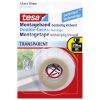 Traka ljepljiva obostrana 19mm/1,5m spužvasta Transparent Tesa 55743 blister