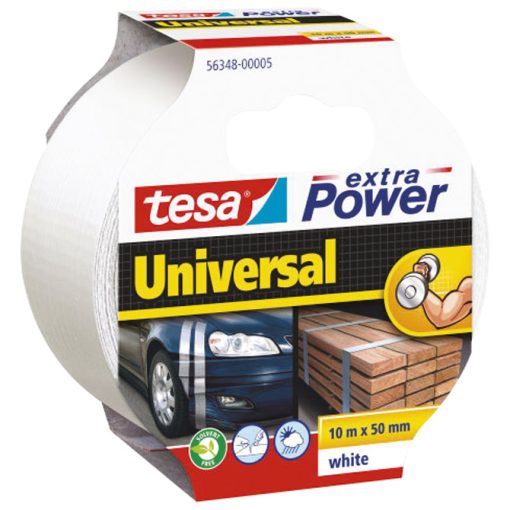 Traka ljepljiva 50mm/10m Extra Power Universal Tesa 56348 bijela blister