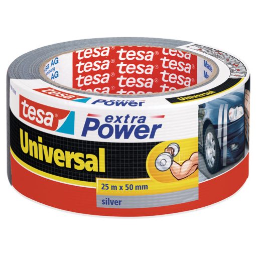 Traka ljepljiva 50mm/25m Power Tape Tesa 56388 srebrna blister
