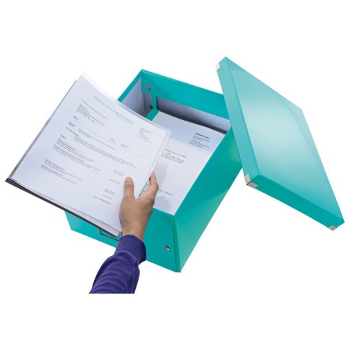 Kutija arhivska A4+ Medium Click&Store Leitz 60440051 tirkizna - Slika 2
