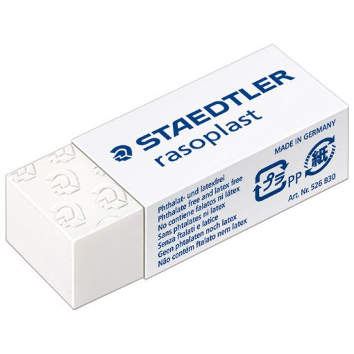 Gumica Rasoplast Staedtler 526 B20 bijela-KOMAD