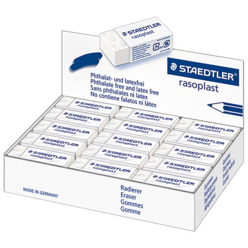 Gumica Rasoplast Staedtler 526 B20 bijela-KOMAD - Slika 2