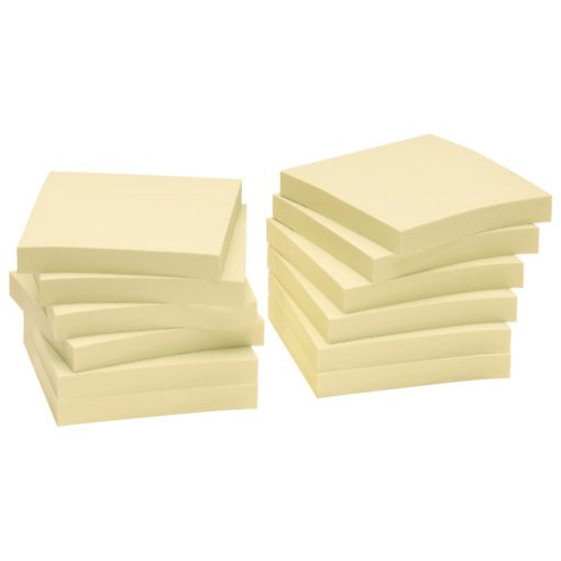 Blok samoljepljiv 75x75mm 12x100L Nature Global Notes 5654-11box žuti - Slika 2