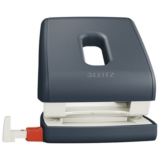 Bušač 2 rupe do 30 listova Cosy Leitz 50040089 tamno sivi blister - Slika 3