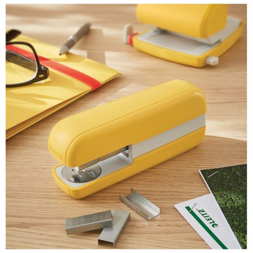 Stroj za spajanje do 30 listova stolni Cosy Leitz 55670019 žuti/bijeli - Slika 2