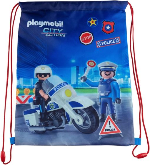 Torba školska anatomska set 5/1 PlayMobil Policeman 502020091 - Slika 6