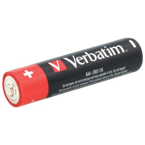 Baterija alkalna 1,5V AAA pk4 Verbatim 49920 LR03 blister - Slika 2