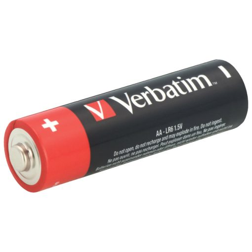 Baterija alkalna 1,5V AA pk10 Verbatim 49875 LR6 blister - Slika 3