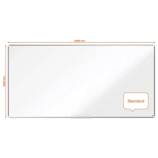 Ploča magnetna 240x120cm sa aluminijskim okvirom Premium Plus Steel Nobo 1915151 bijela - Slika 3
