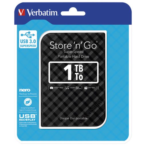 Hard disk 2.5" 1Tb USB 3.0 - 3D surface Verbatim - VIŠE VARIJACIJA
