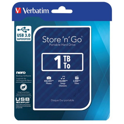 Hard disk 2.5" 1Tb USB 3.0 - 3D surface Verbatim - VIŠE VARIJACIJA - Slika 7