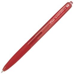 OLOVKA KEMIJSKA SUPER GRIP G RETRACTABLE PILOT BPGG-8R-F CRVENA, 12 komada u kutiji