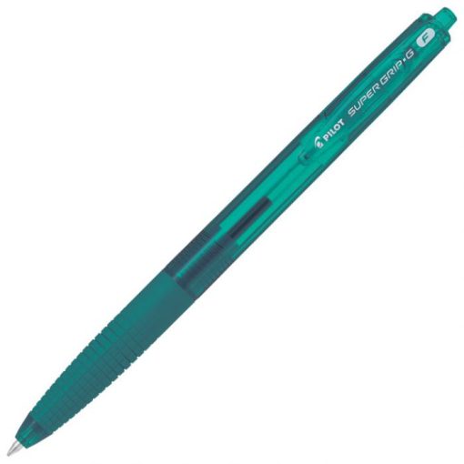 OLOVKA KEMIJSKA SUPER GRIP G RETRACTABLE PILOT BPGG-8R-F ZELENA, 12 komada u kutiji