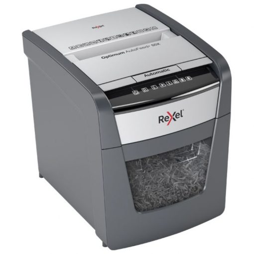 Uništavač Dokumentacije 50 (ručno 5) Listova Crosscut Optimum Auto Feed Plus 50X Rexel 2020050XEU - Slika 2