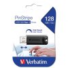Memorija USB 128GB 3.0 Pinstripe Verbatim 49071 Crna Blister