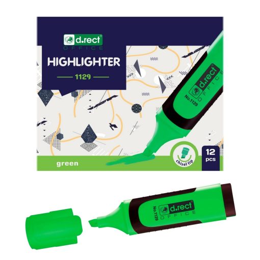 Signir D.RECT 1129; 2-5mm sa gumenom drškom ZELENI - Slika 2