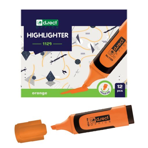 Signir D.RECT 1129; 2-5mm sa gumenom drškom NARANČASTI - Slika 2
