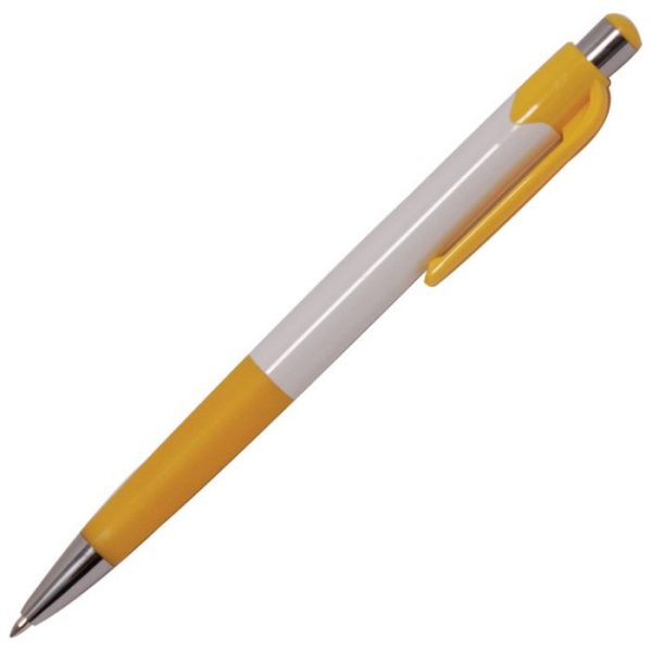 Olovka kemijska Grip YCP5096 Madrid bijelo/žuta