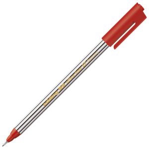 Flomaster liner uredski EF 0,3mm Edding 89 crveni, 10 flomastera u kutiji