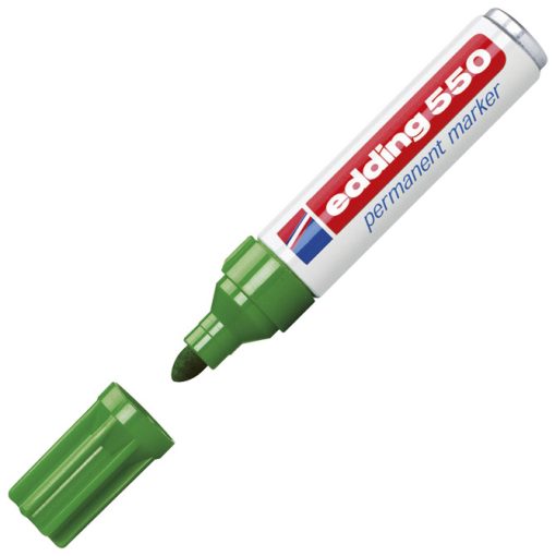 Marker permanentni 3-4mm Edding 550  zeleni