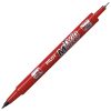 Marker permanentni obostrani Twin Marker Begreen Pilot SCA-TM-R-BG crveni