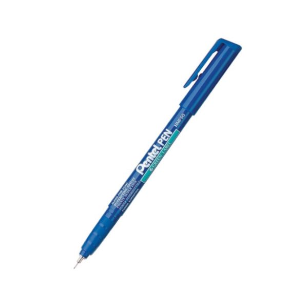 Marker permanentni PENTEL NMF50 0,6mm okrugli vrh plavi 12 komada u kutiji