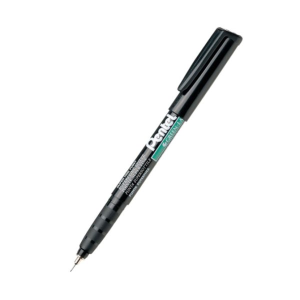Marker permanentni PENTEL NMF50 0,6mm okrugli vrh crni 12 komada u kutiji