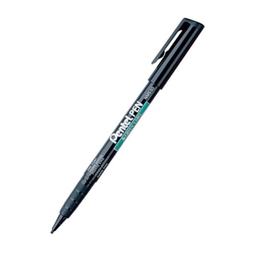 Marker permanentni PENTEL NMS50 2,0mm okrugli vrh crni 12 komada u kutiji