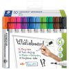 Marker za bijelu ploču 2mm pakiranje od 10 markera, reciklirani Lumocolor Staedtler 351 C10 više boja