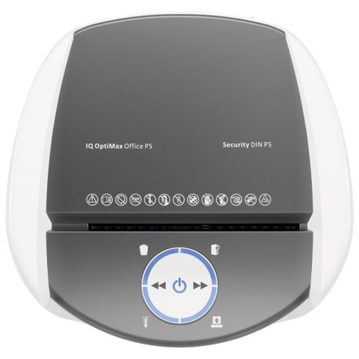 Uništavač dokumentacije 10 listova Micro Cut IQ OptiMax Office Leitz 8360-00-00 bijelo/sivi - Slika 4