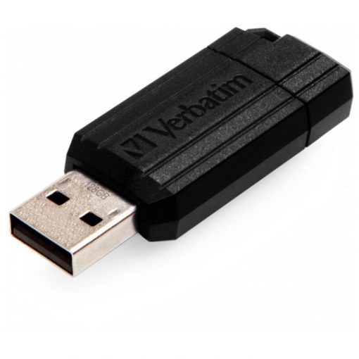 Memorija USB 128GB 2.0 Pinstripe Verbatim 49319 Crna Blister - Slika 2