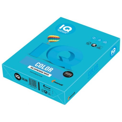 Papir IQ Intenziv A4 160g pakiranje od 250 listova MONDI AB48 AZURNO PLAVI