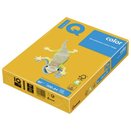 Papir IQ Intenziv A4 80g pakiranje od 500 listova MONDI NEOOR NARANČASTI