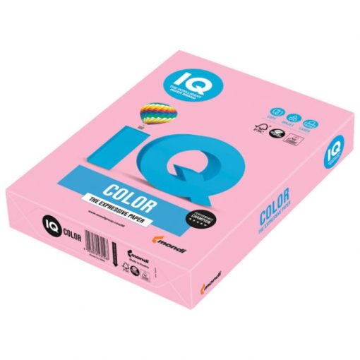 Papir IQ Pastel A4 80g pakiranje od 500 listova MONDI OPI74 FLAMINGO